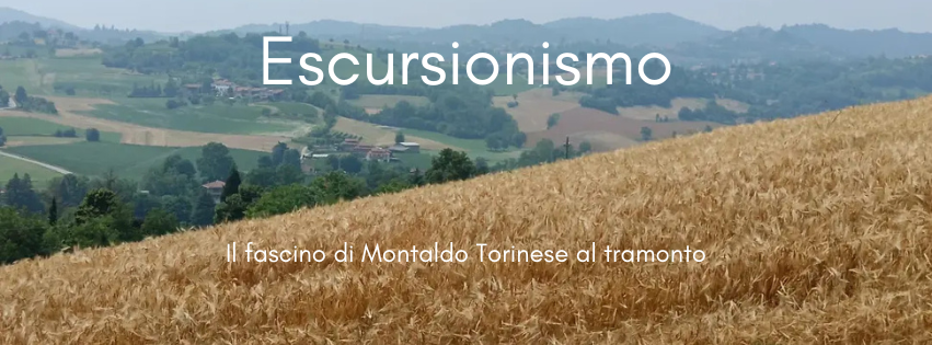 Il fascino di Montaldo Torinese al tramonto